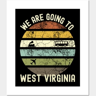 We Are Going To West Virginia, Family Trip To West Virginia, Road Trip to West Virginia, Holiday Trip to West Virginia, Family Reunion in Posters and Art